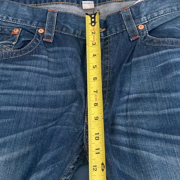 SOLD True Religion World Tour Jeans Section Straight Seat 34 Size 40 Men USA - Picture 8 of 9